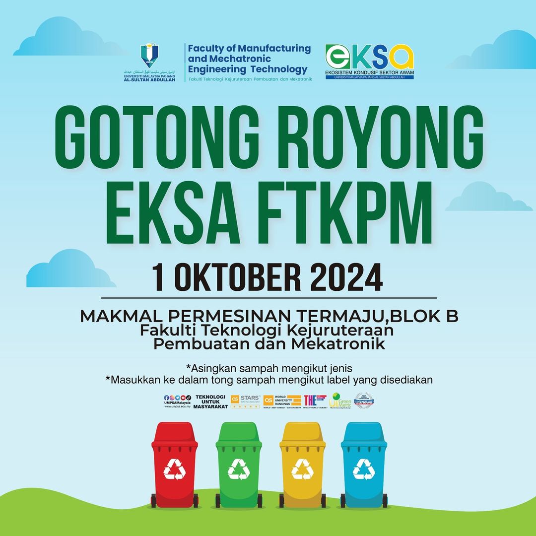 FTKPM Successfully Organizes Gotong Royong EKSA 2024