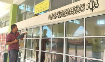 FTKPM Showcases CSR Initiative: Islamic Calligraphy Installation at Masjid As-Syakirin