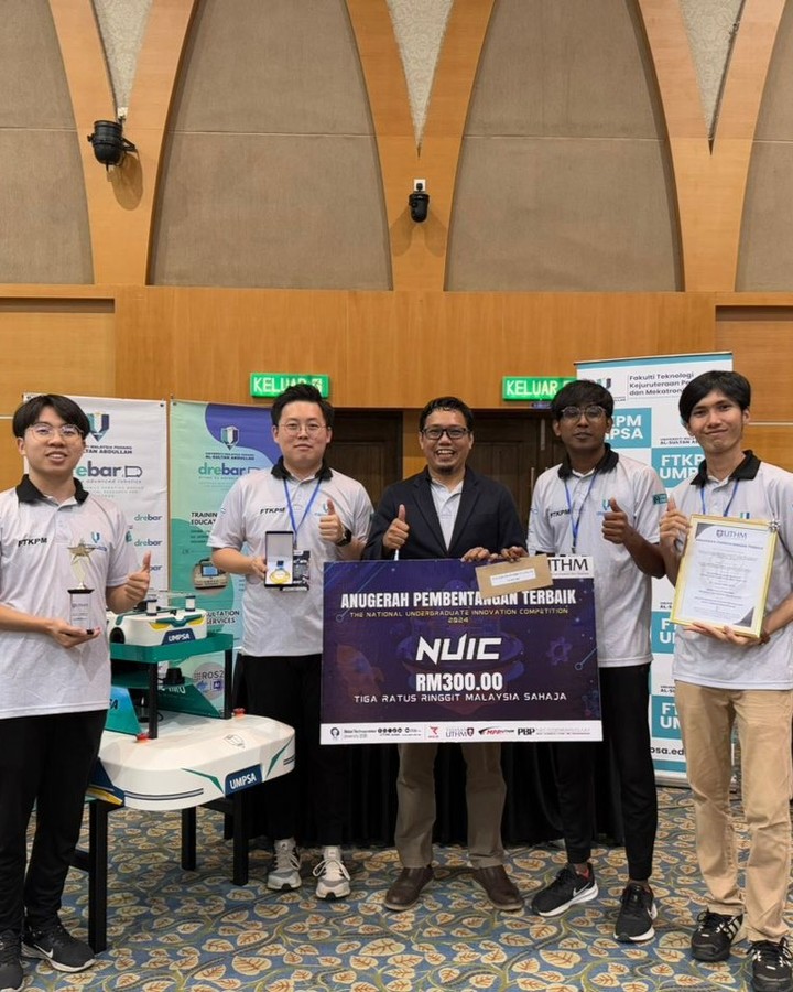 FTKPM Shines at NUIC'24 with Gold Medal and Best Presentation Award